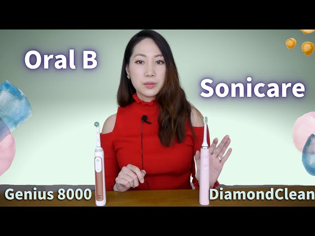 【Sonicare VS Oral-B】1對1實測飛利浦/歐樂B電動牙刷， 我會推薦哪個給病人？Oral-B Genius Pro 8000 VS Sonicare DiamondClean