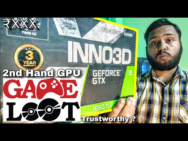 GeForce GTX 1660Ti 6GB || GameLoot Pre Owned GRAPHIC CARD #graphicscard #nvidia #amd #gpu #gtx1660ti