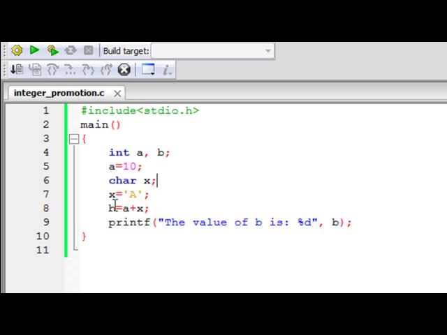 C Programming Tutorial - 76: Implicit Type Conversion