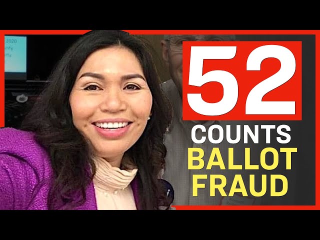 Politician's Wife Found Guilty of 52 Voter Fraud Felonies, Sent to Prison