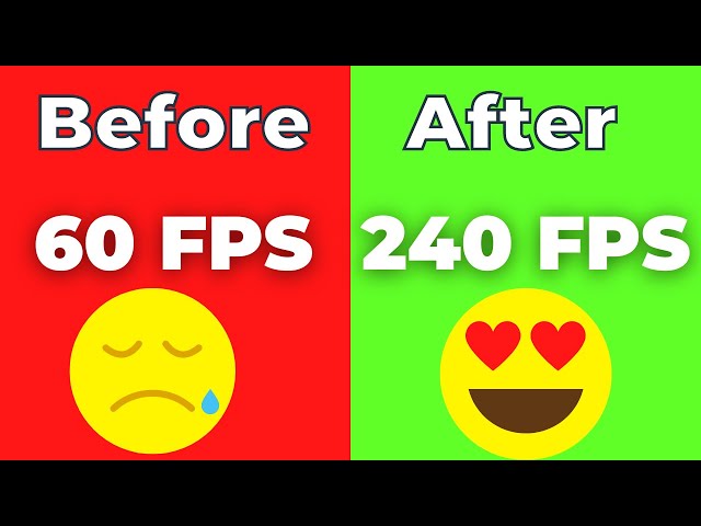 How To BOOST FPS In ALL GAMES 2021 BEST GAMING FPS BOOST GUIDE