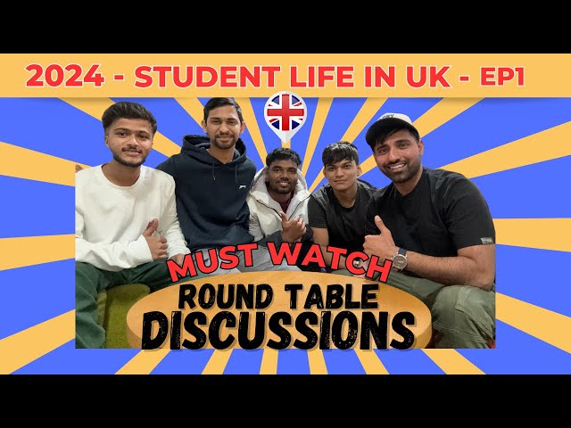 Study in UK 2024: ROUNTABLE Discussions, find out the Real Truth about studying abroad! Zarur Dekho.