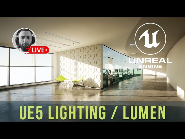 Unreal Engine 5 Archviz Stream | Lighting / Lumen #5