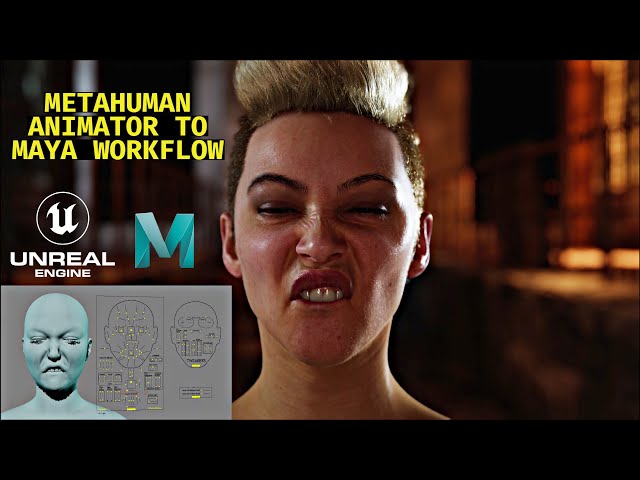 Metahuman Animator to Maya Workflow