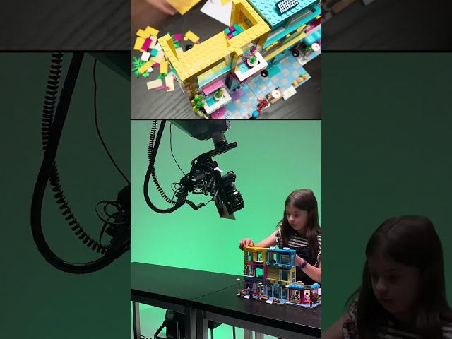 Lego Timelapse Build with Bolt motion control robot