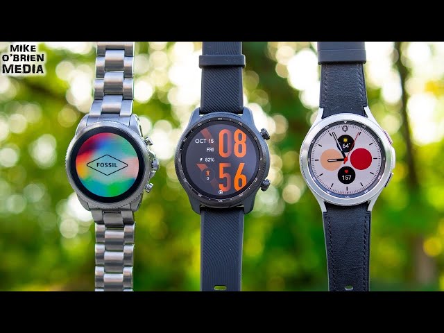 BEST SMARTWATCH for ANDROID (Galaxy Watch 4 vs Fossil Gen 6 vs TicWatch Pro 3 Ultra)