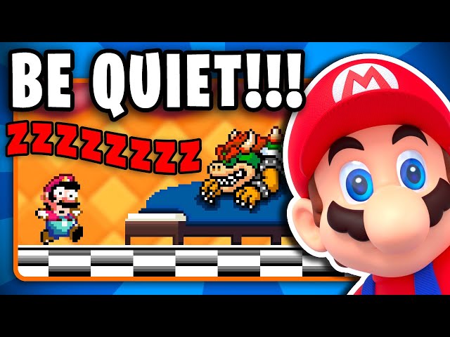 Mario, but Sound = BAD and Speed = GOOD