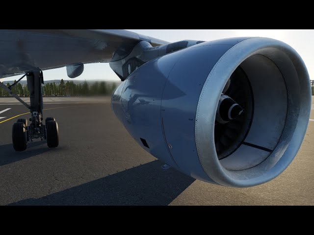 X-Plane 12 on Linux Kubuntu Airbus A330-300 Controlling Plane from a Coach Seat