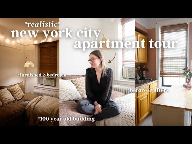 My NYC Apartment Tour 2024 | $2,300 in Queens *living alone*