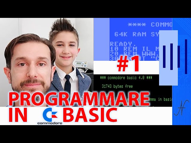 Commodore Basic programming course, super updated! Here is lesson # 1.