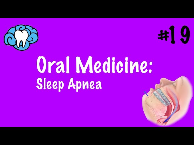 Oral Medicine | Sleep Apnea | INBDE
