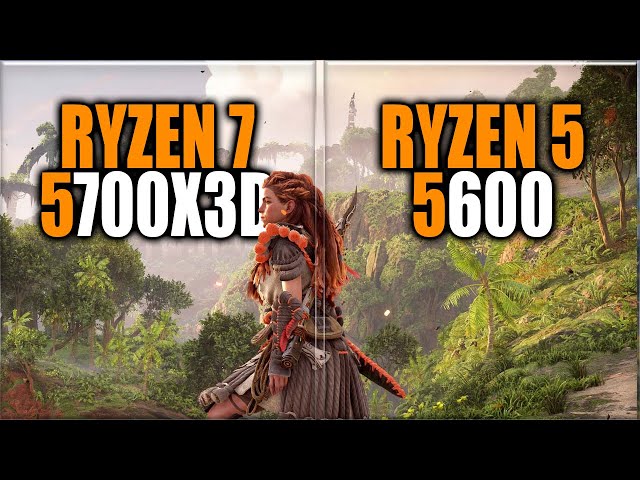 5700X3D vs 5600 Benchmarks - Tested in 15 Games and Applications