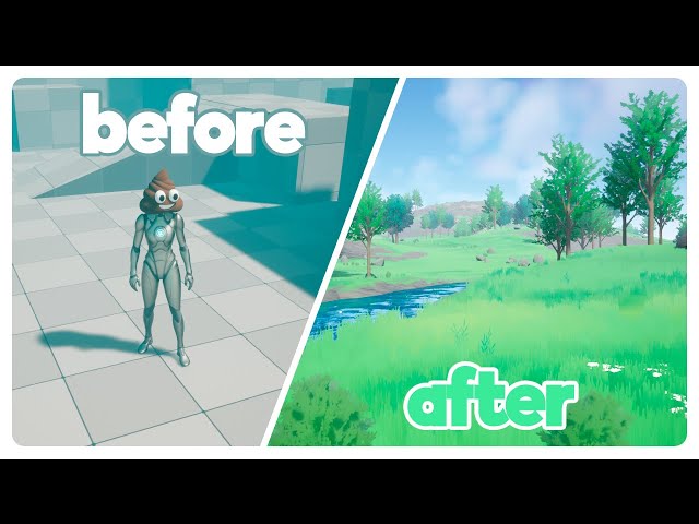 Making an OPEN WORLD for my INDIE GAME - Resttore Devlog #1