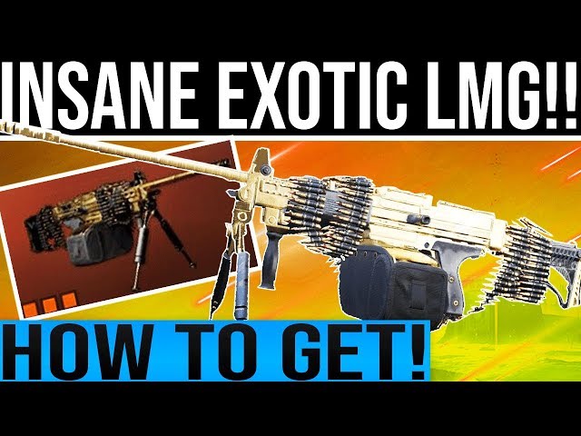The Division 2. INSANE EXOTIC LMG! How To Get "THE BULLET KING". BEST New Exotic In The Game??