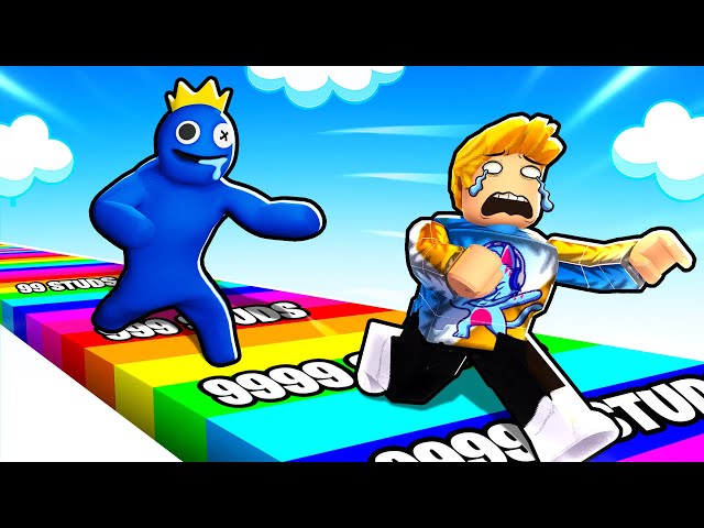 BECOMING THE FASTEST IN RAINBOW FRIENDS RACE CLICKER