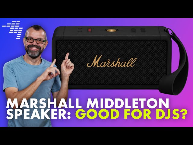 Marshall Middleton Bluetooth Speaker Review - Can You DJ With This?