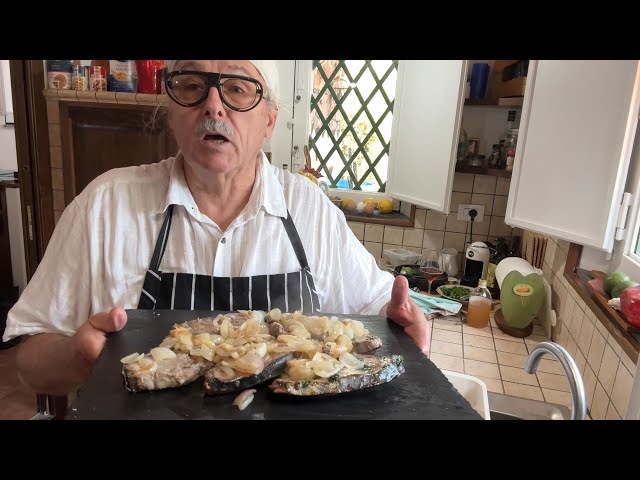 Living the Life in Sicily - Orazio, A Sicilian's Story - Grandmother's Tuna Recipe - Episode 15