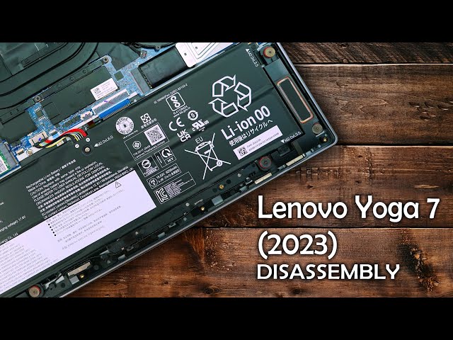 Lenovo Yoga 7 16 (2023) Review -  Disassembly