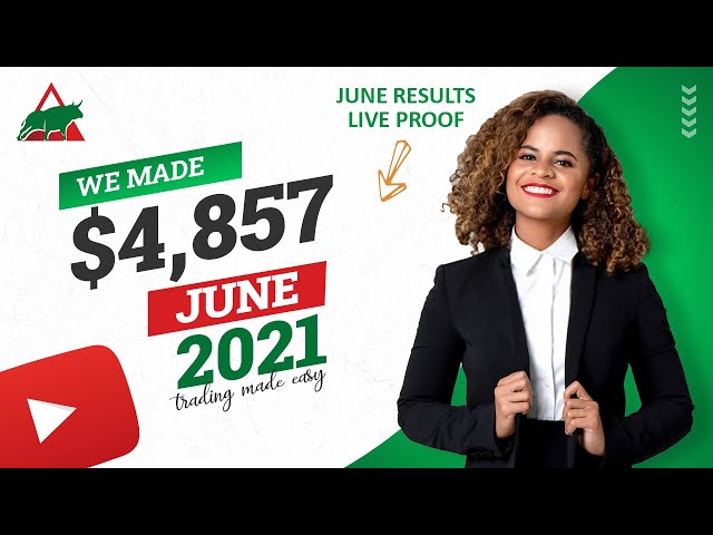 We made $4,857 in JUNE 2021 🔴LIVE PROOF   Easy Forex Pips