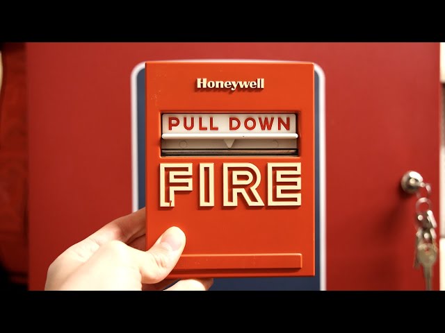 Vintage Fire Alarm Pull Station Unboxing | Honeywell S464A