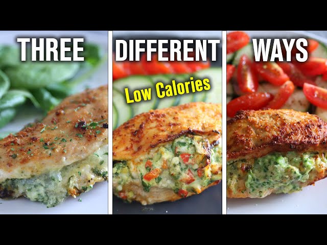 3 Mouthwatering Air Fryer Stuffed Chicken Breast - LOW CALORIES