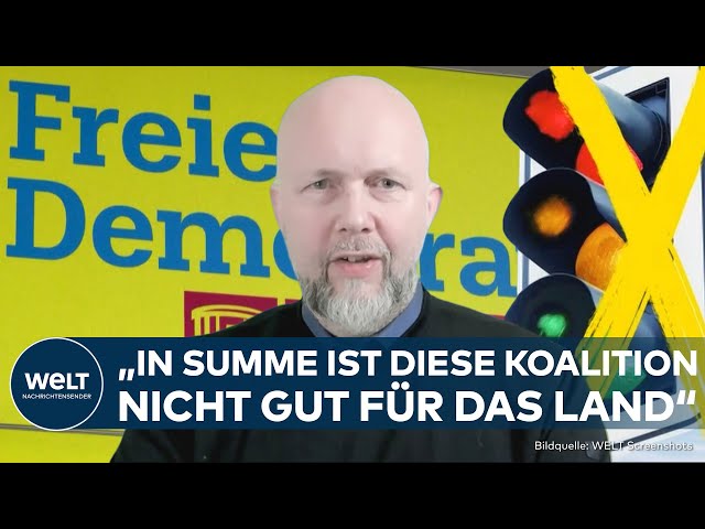 KRISEN-KOALITION: "Ampel beenden" – Frust in der FDP – Liberale führen Mitgliederbefragung durch