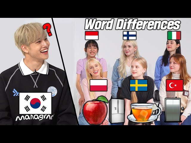 Korean Was Shocked By CRAZIEST Word Differences Around The World l FT. MCND
