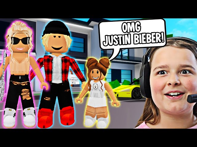 I GOT ADOPTED BY JUSTIN BIEBER!! **BROOKHAVEN ROLEPLAY** | JKREW GAMING