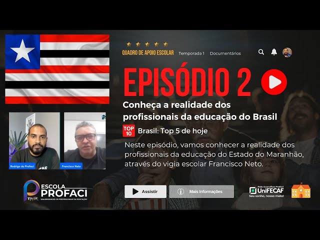 A realidade dos profissionais da educação no Estado do Maranhão | Episódio 2