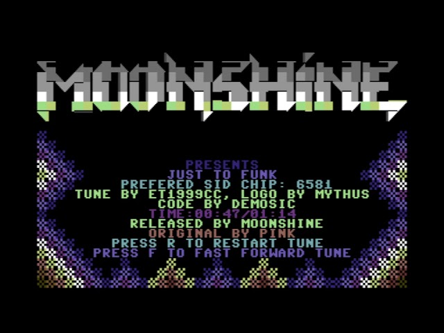 C64 Music: Just to Funk by MoonShine  ! 28 April 2024!