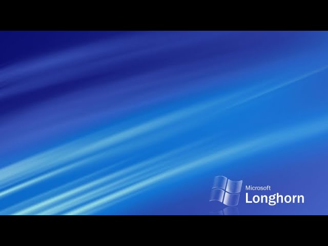 Windows Longhorn pre-rest upgrade