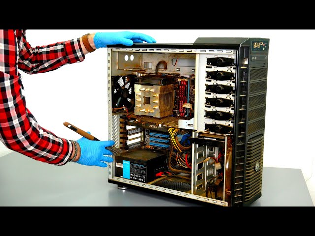 The MOST SHOCKINGLY Dirty Computer I've EVER Cleaned!