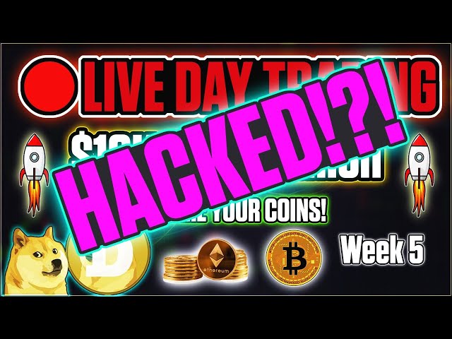 HACKED!?! 🔴 $10K to $1Million | Week 5 🔴 LIVE DAY TRADING!