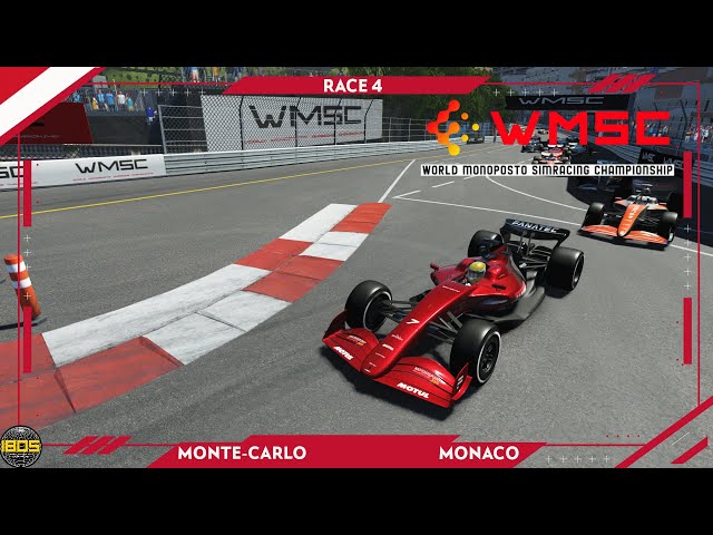 WMSC 2024 - Race 4 - Monte-Carlo, Monaco #simracing #rfactor2 #twitch
