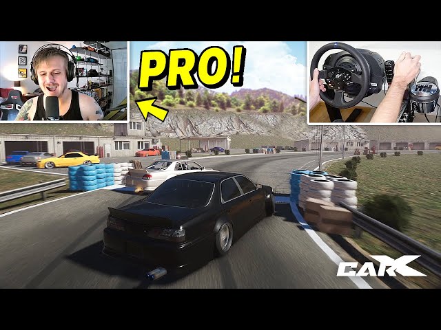 I hired a PRO drifter to teach me in CarX...