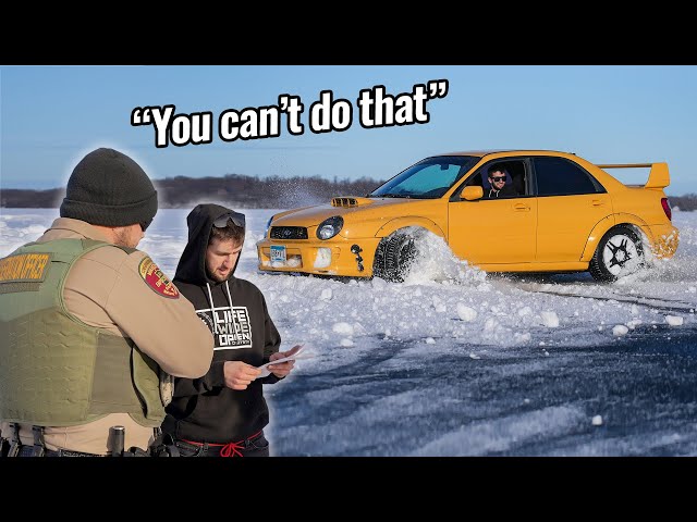 DNR Officer Harasses Subaru Driver on Ice