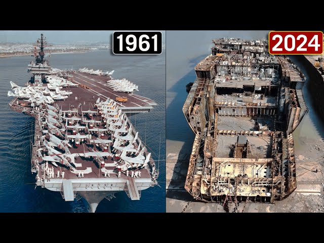 The Dismantling of USS Kitty Hawk