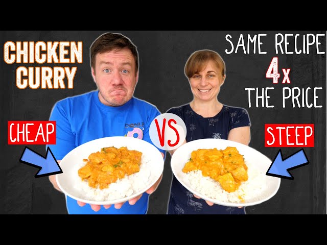 Cheap VS Expensive Chicken Curry