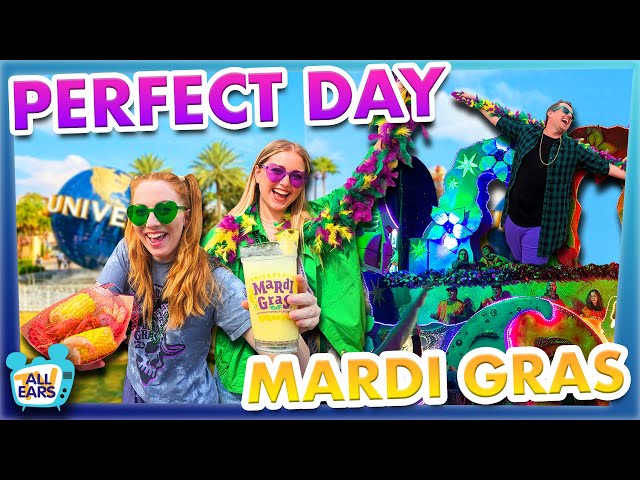 The PERFECT Day At Universal Orlando Mardi Gras