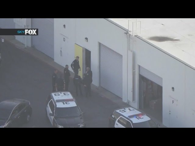 Man, woman found dead at a Santa Ana business park; 3rd person hospitalized