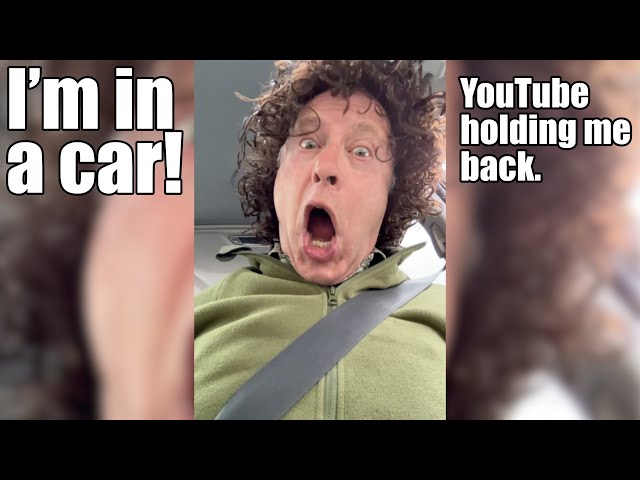 I'm in a car: YouTube holding me back.