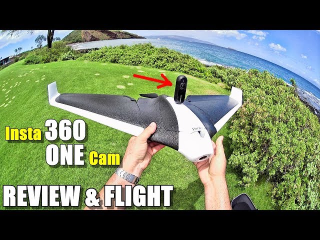 Insta360 ONE Camera Review & Flight Test on Parrot Disco Drone - Hawaii