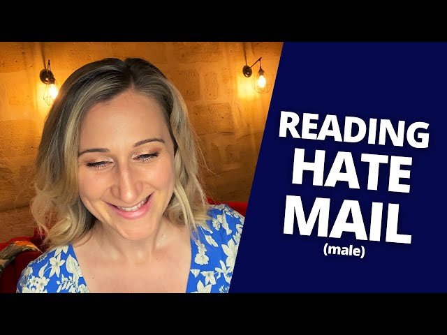 Reading my hate mail