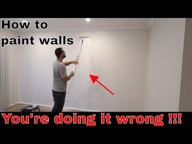 How to paint walls - DIY like a pro