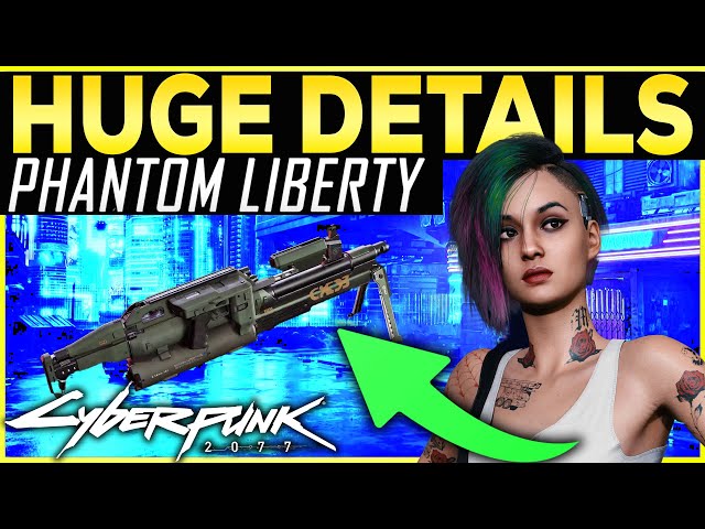 Cyberpunk 2077 Phantom Liberty is HUGE, New Enemy, Weapons - Phantom Liberty New Gameplay Details