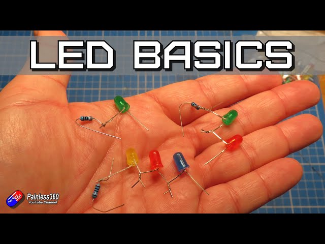How to wire up and use LEDs (explained for beginners)