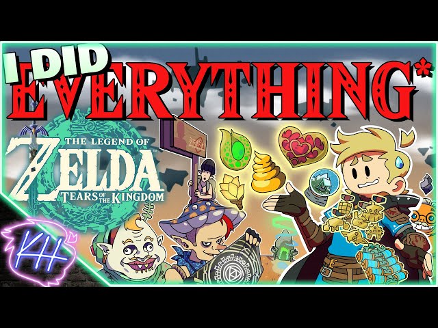 I Did EVERYTHING* in The Legend of Zelda: Tears of the Kingdom