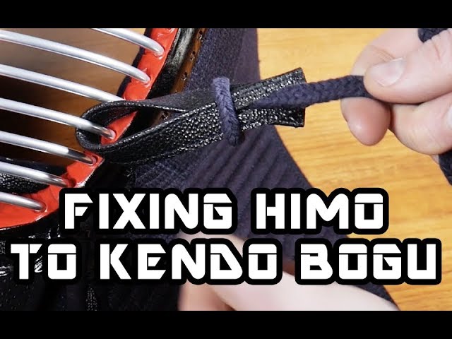 Kendo - How to attach the strings (Himo) to the Bogu