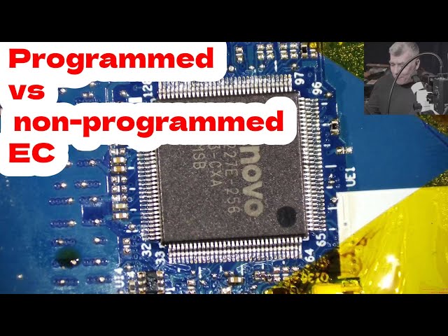 Lenovo Legion motherboard repair EC IT8227e-256 programmed vs non-programmed, let's test this