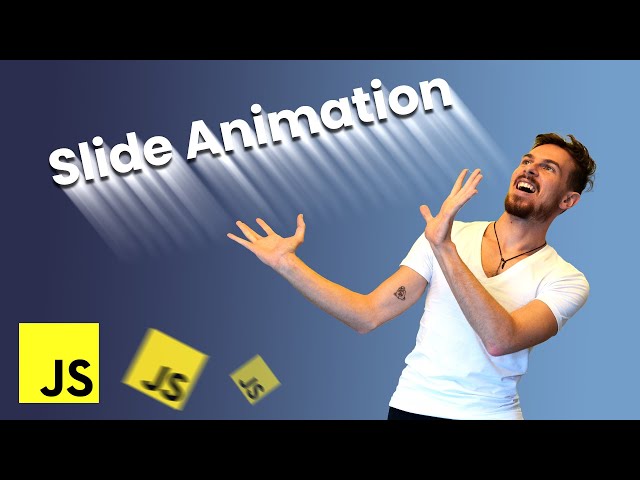 Cool Title Animation with JavaScript Tutorial
